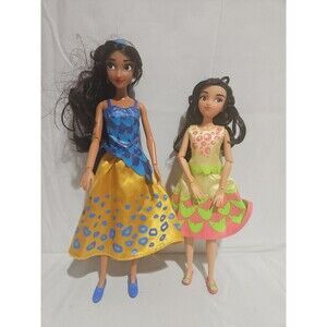 Disney Store Elena of Avalor Singing Doll Set of 2-Elena, Isabel